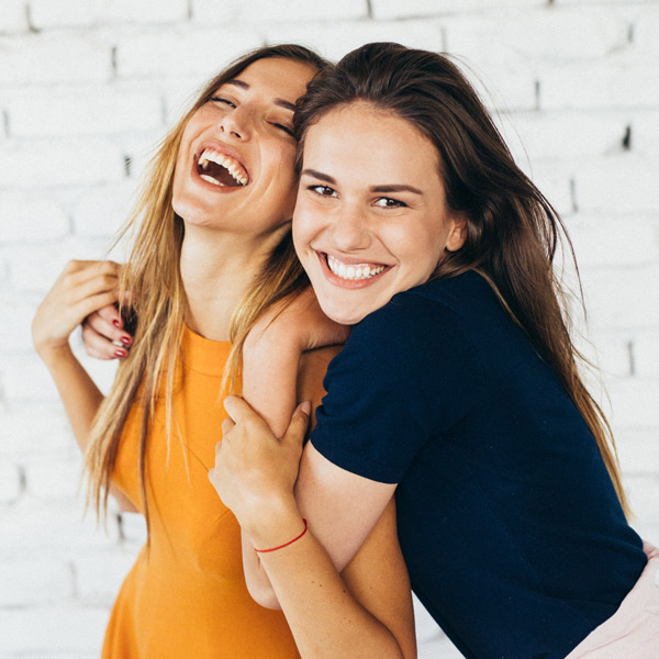 friends laughing